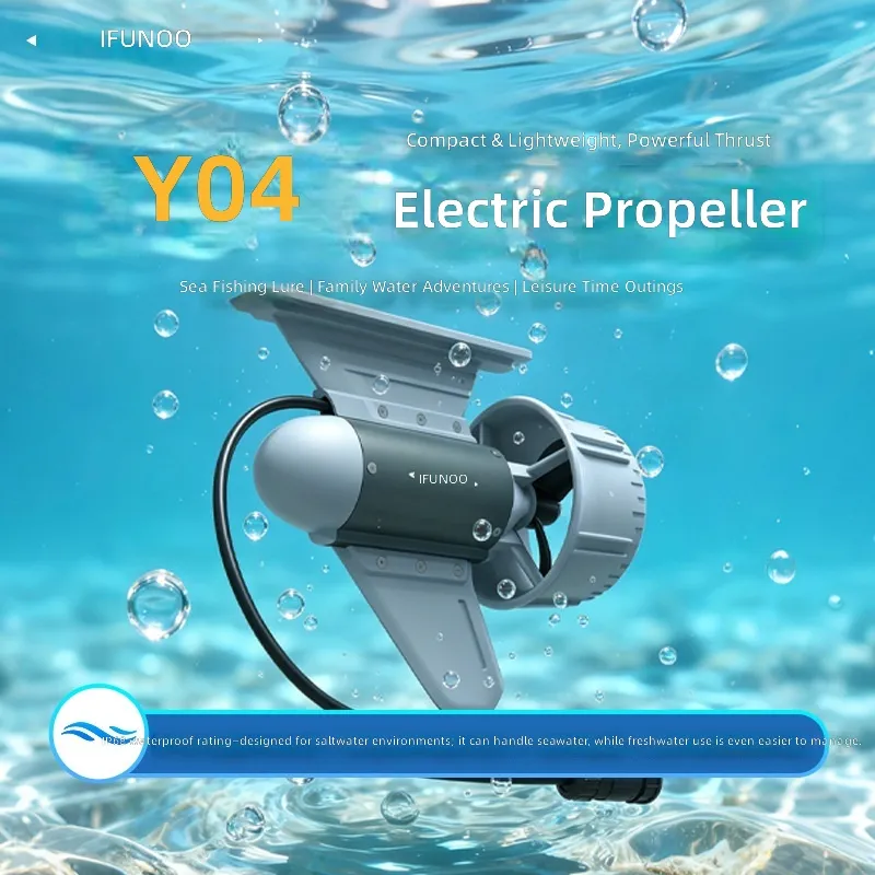 Fishing Boat Outboard Motor - 24V 330W Elektrische Onderwater Thruster met