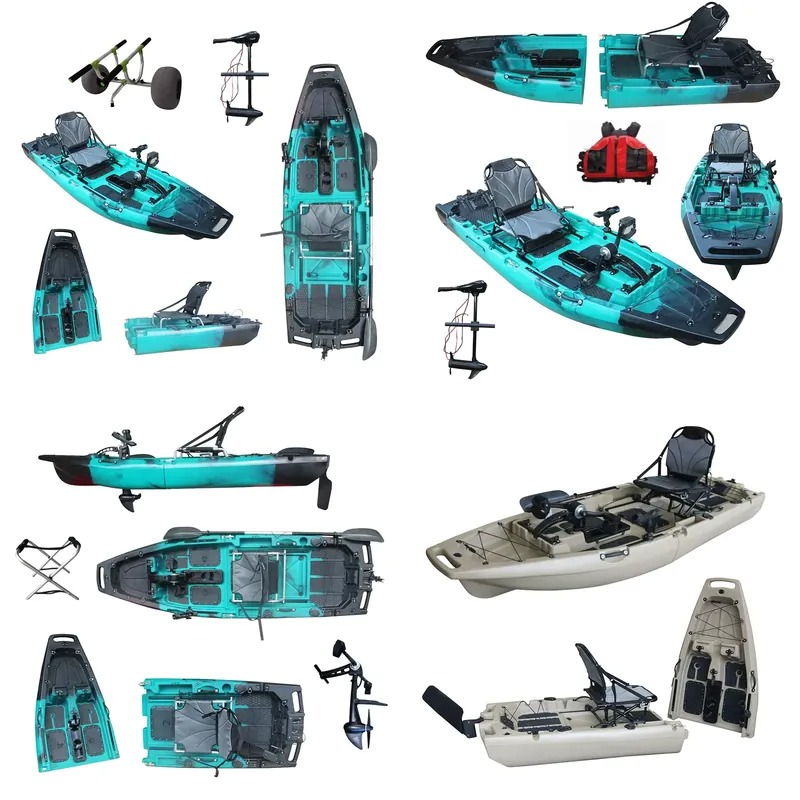 Fishing Boat Seat - Populaire 1-persoons HDPE/PE zit-op-top gemotoriseerde zeekano