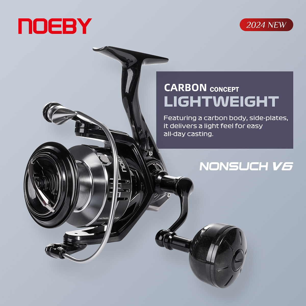 Abu Garcia Reel Max - Noeby Carbon Spinning Visserij-reel 2500 3000