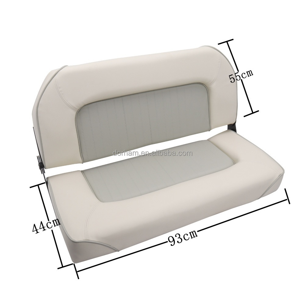 Fishing Boat Seat - Maritieme dubbele opklapbare bankstoel met lage