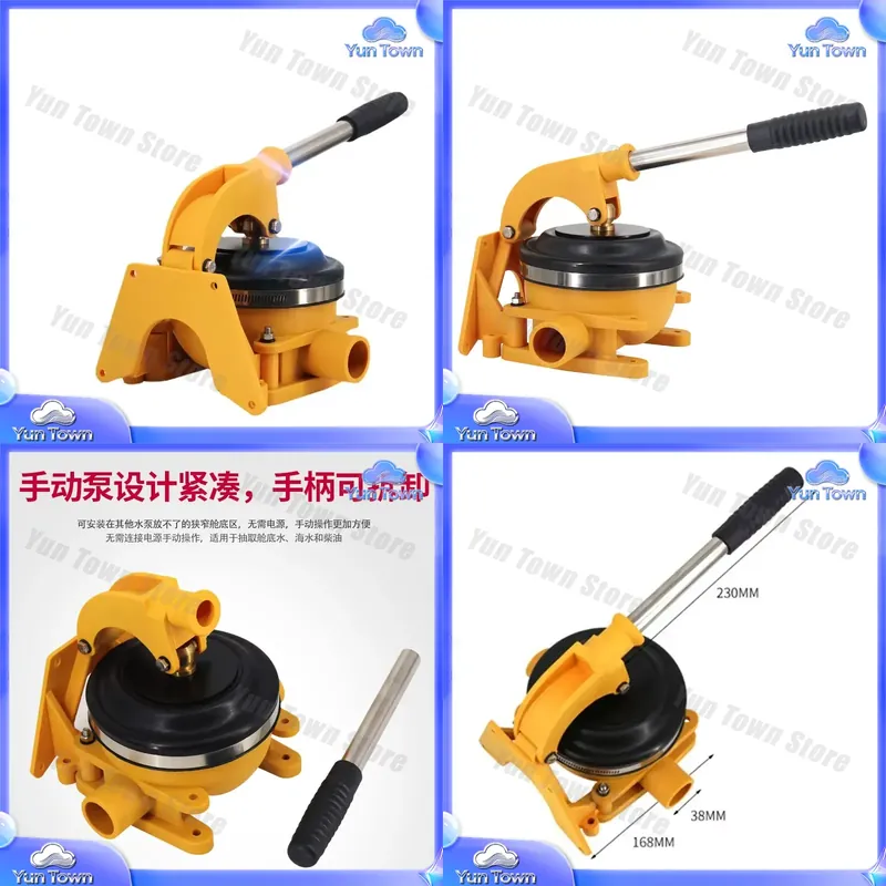 Fishing Boat Bilge Pump - Handmatige bilgepomp voor jacht, visboot, camper,