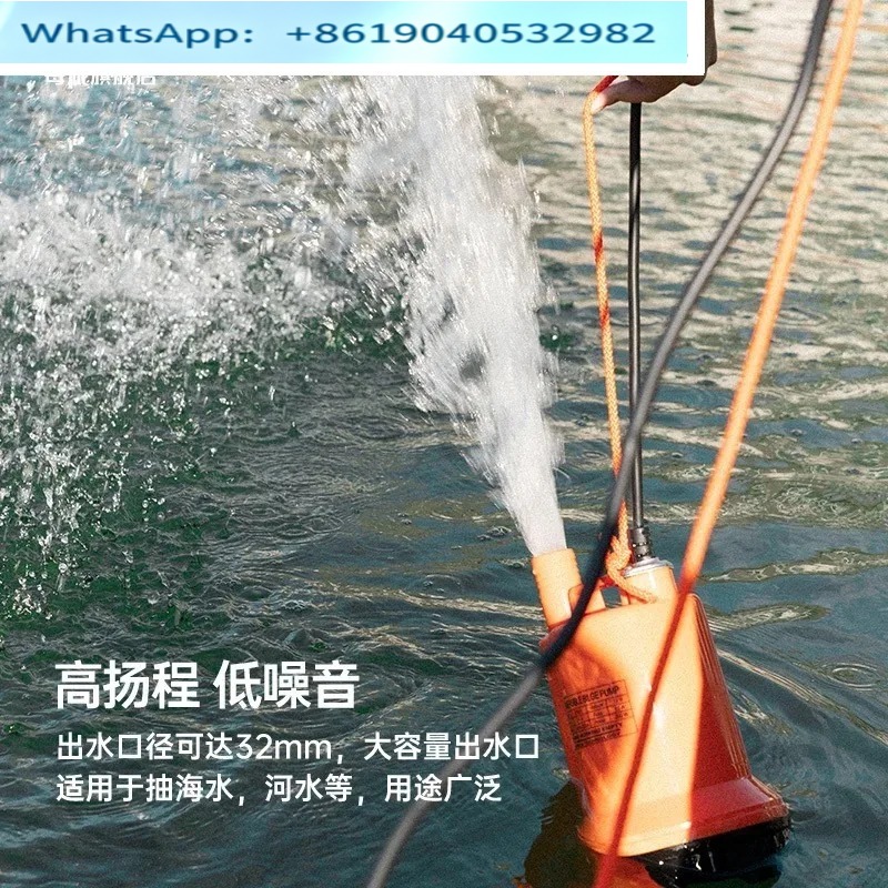 Fishing Boat Bilge Pump - Marine bilgepomp 12V24v DC onderwaterpomp /