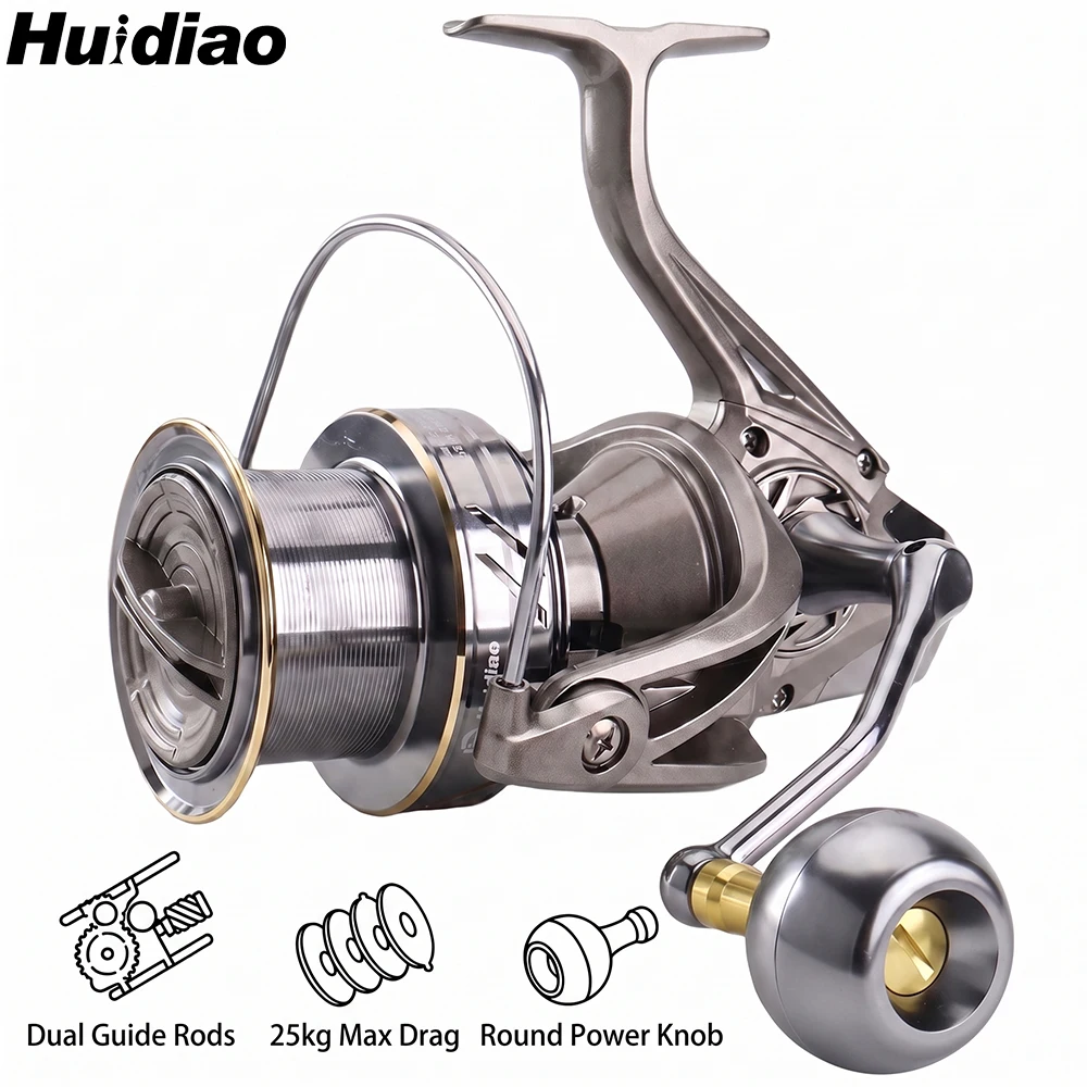 Huidiao KNIGHT ST Big Game Spi - Abu Garcia Reel Max recensie en prijs