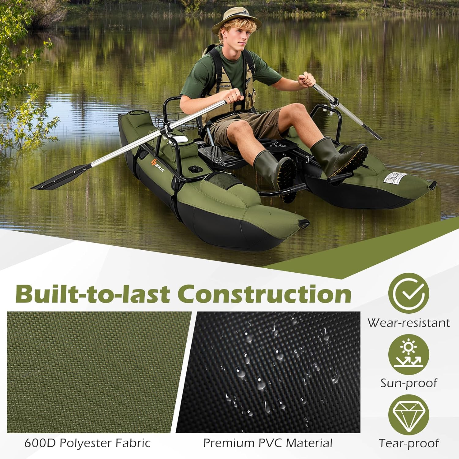 Opblaasbare bellyboot voor vol - Fishing Boat Inflatable recensie en prijs