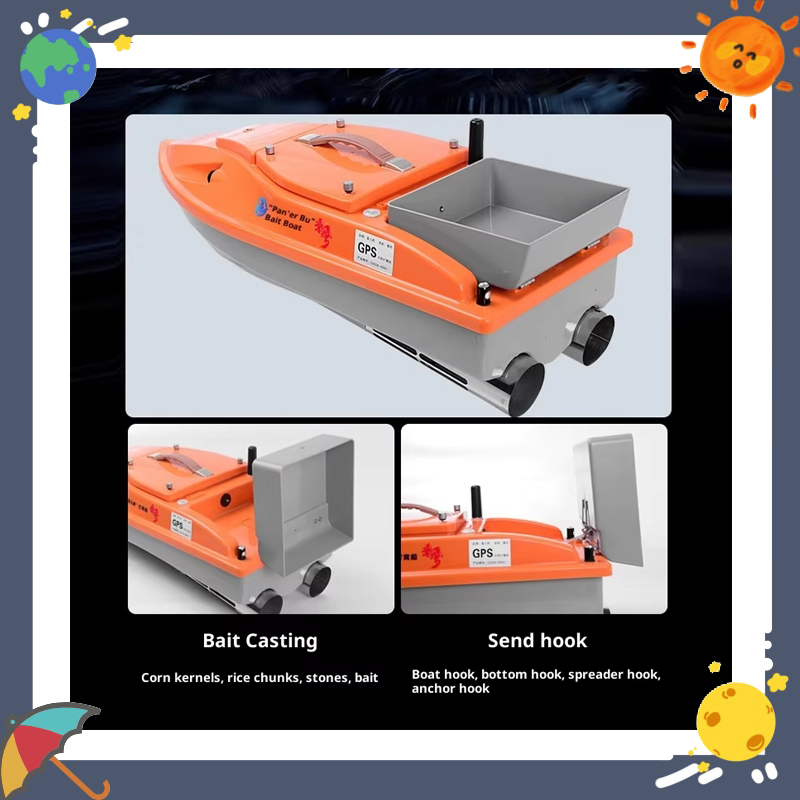Nieuwe visvangboot met windbes - Fishing Boat Gps recensie en prijs