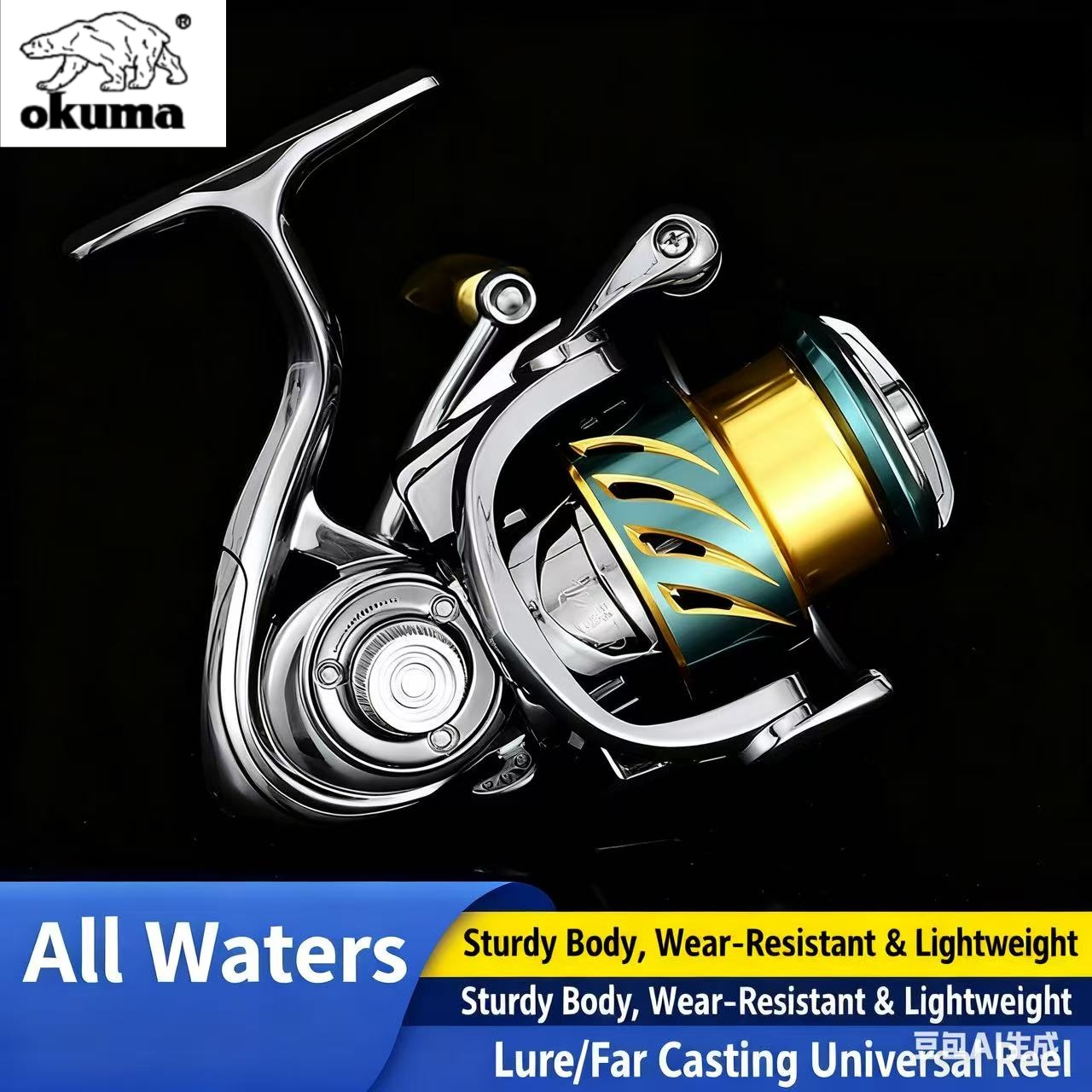 Okuma Visgerei Spinning Reel U - Abu Garcia Reel Max recensie en prijs