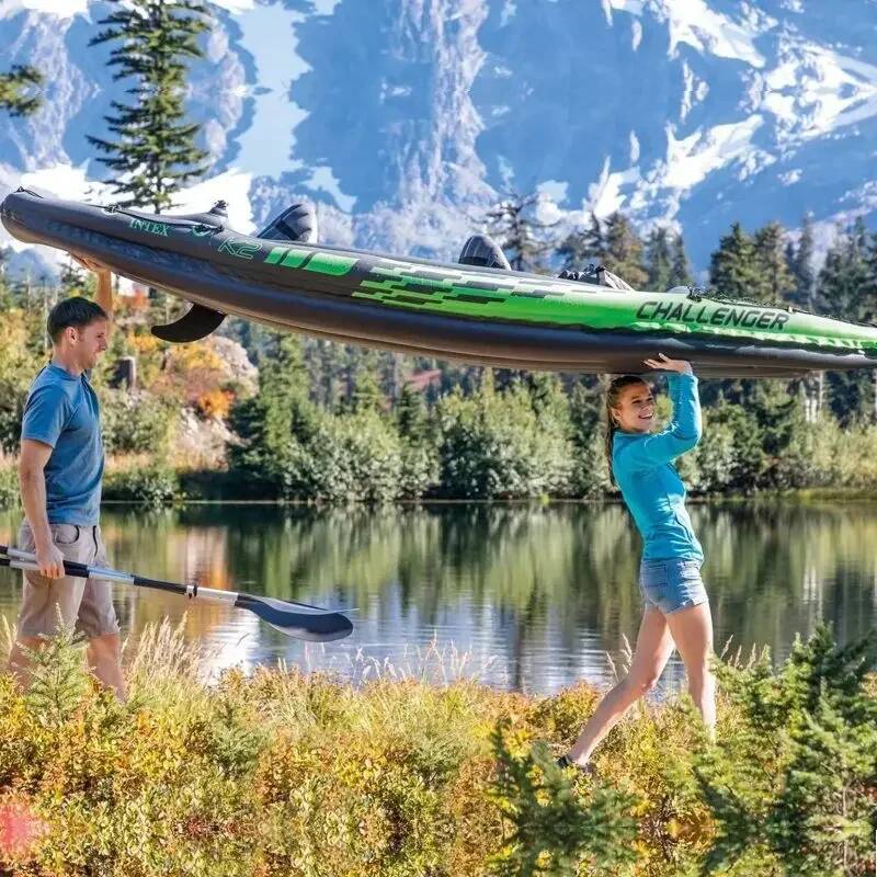 1/2-persoons opblaasbare kajak - Fishing Boat Inflatable recensie en prijs