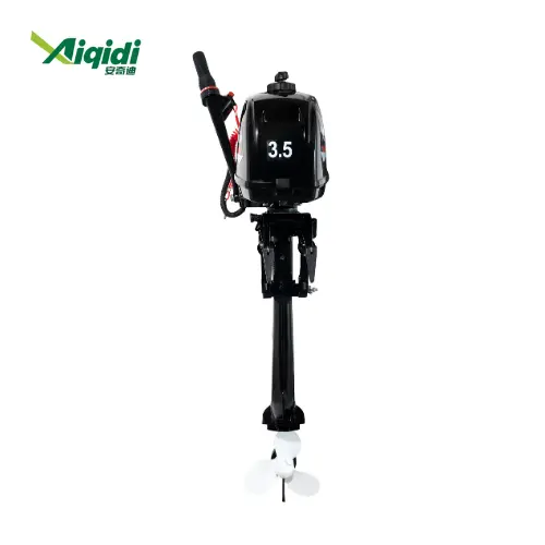 Nieuwe Aiqidi 2-takt 3,5 PK wa - Fishing Boat Outboard Motor recensie en prijs
