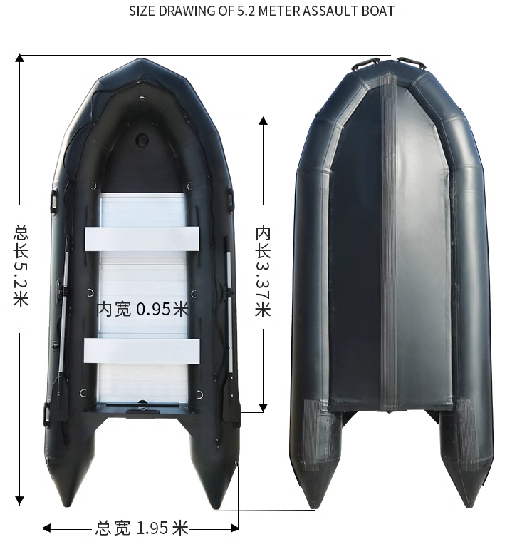 5.2.M verdikte stormboot visse - Fishing Boat Inflatable recensie en prijs