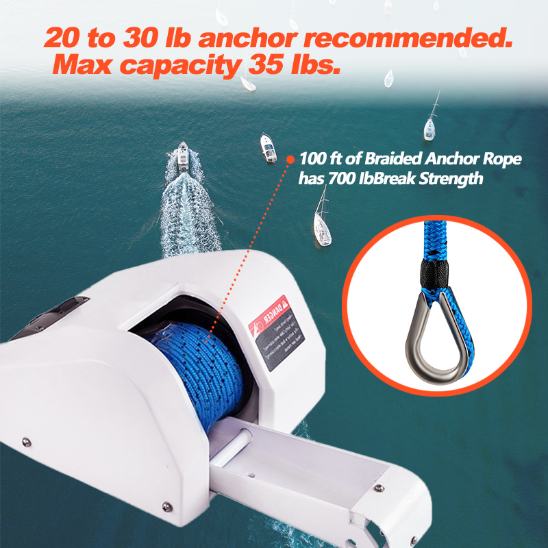 Elektrische ankerlier voor pon - Fishing Boat Anchor recensie en prijs